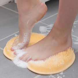 Super strong absorption foot brush, dead skin cells, foot washing mat, foot care foot brush Acupressure brush 2ea