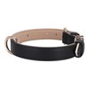 WHIPPY Soft Padded Leather Dog Collar for Small Medium Large