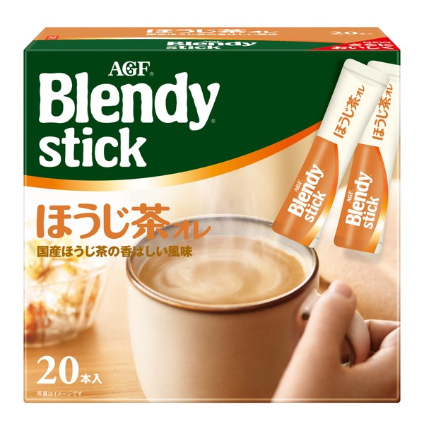 AGF Blendy Stick Hojicha Lait [Hojicha Powder] 20 Pieces (x