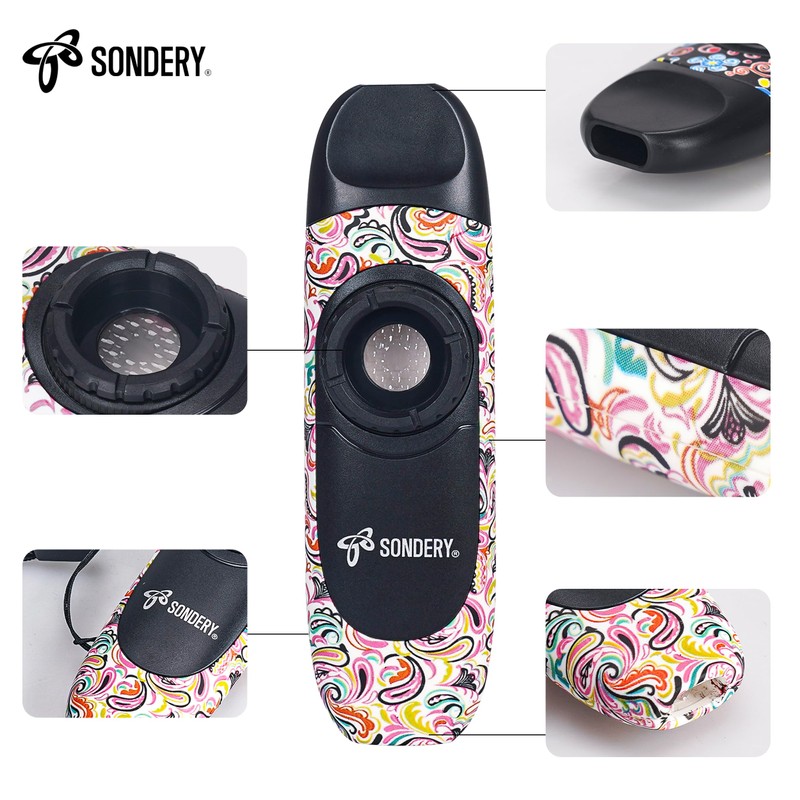 Sondery Professional Kazoo Wind Instrument with 5 Membranes, Neck Hanging