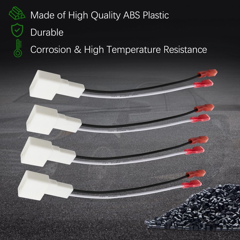 MINETPS 4Pcs 72-8104 Speaker Adapter Wire Harness Fit for 2008-2019