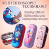 JYJLLM 3D Cartoon Pencil Case for School Kids - Double