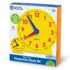 Learning Resources Classroom Clock Kit - Preschool Must Have, Teaching