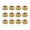 PATIKIL M6 Brass Spacers, 12 Pcs Metal Spacer Brass 6mm