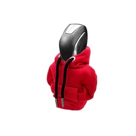 Kutyun Car Shift Gear Cover, Fashionable Sweater Hoodie Auto Gear Shift Knob Protector, Funny Gear Shift Hoodie for Knob Cover Gift, Universal Auto Interior Accessories Fit Most Cars