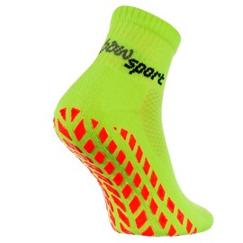 Rainbow Socks – Women's, Men's, Neon, Trainers, Sport Stopper Socks - 39/41