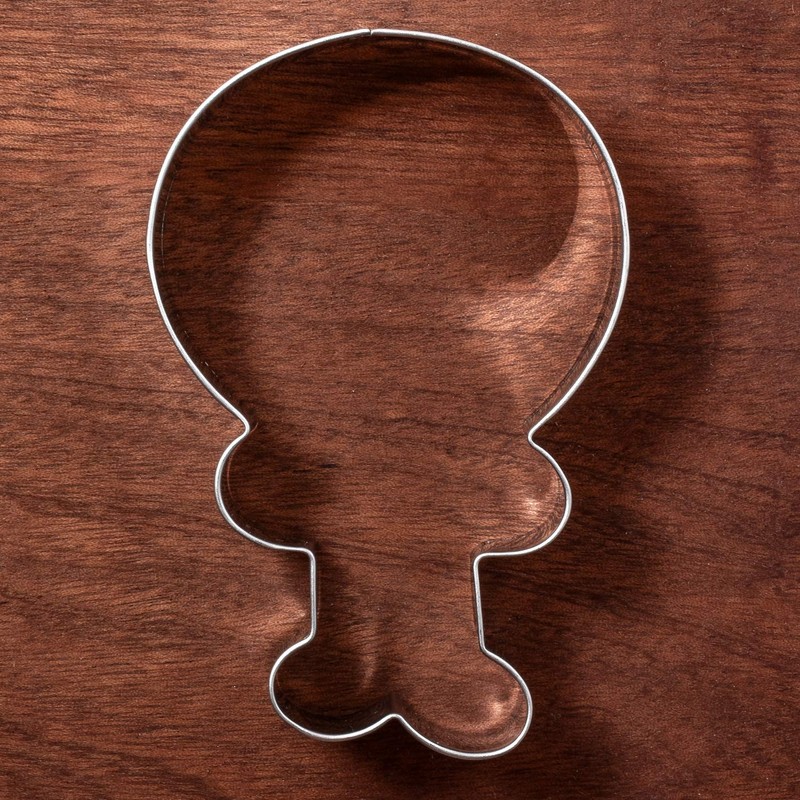 LILIAO Thanksgiving Turkey Leg Cookie Cutter - 2.7 x 3.9