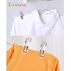 TOMSING 20 Piece Set Clothespins Stainless Steel Strong Anti-Slip Clips