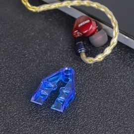 MMCX Cable Removal Tool IEM Earbuds Tool Help to Separate MMCX Connectors with Cable MMCX Assist Wire Pulling Tool Remover Earbuds Accessories Clamp A Pair of Blue