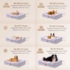 EHEYCIGA Memory Foam Dog Bed for Large Sized, Orthopedic Dog