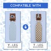 Wall Mount Ironing Board Holder - Space Saver with Hardware