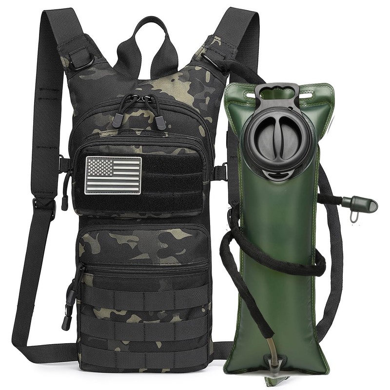 HPDF Hydration Vest Pack with 3L TPU Water Bladder Insulation