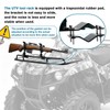 Single Gun Rack for ATV UTV, atv gun holder Universal