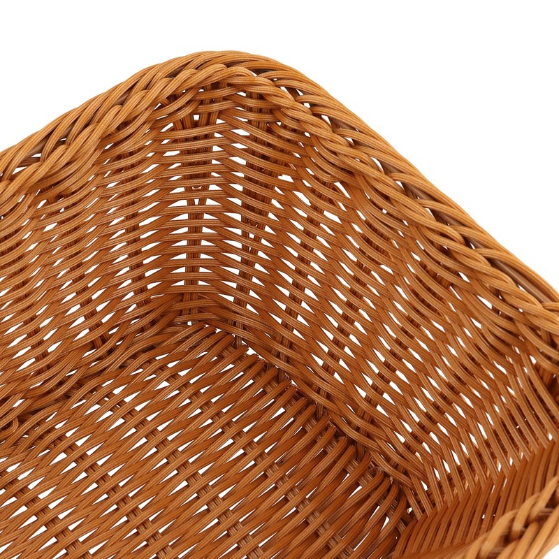 JEUIHAU 3 Pack Wicker Bread Baskets, 30 x 20 x