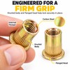 Manual Rivet Nut Gun for M3–M8 Threaded Inserts – Double-Handle