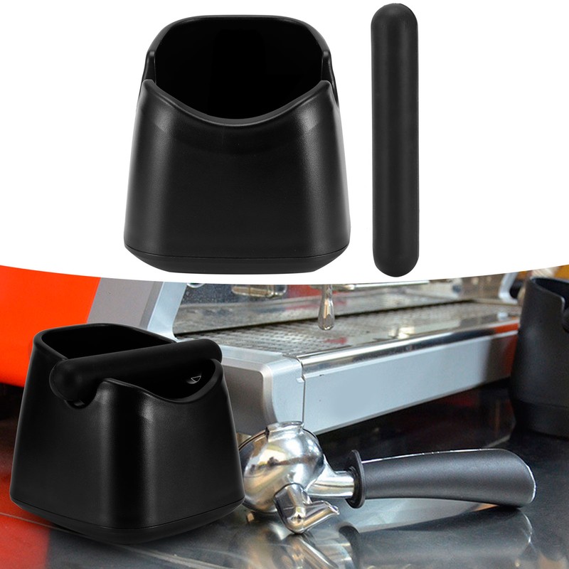 Coffee Knock Box NonSlip Coffee Slag Grounds Bucket with Knock