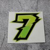 Racing DIY Number Car Sticker for Helmet Motor Fuel Tank
