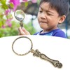 3X Retro Magnifying Glass Handheld Portable Exquisite Magnifying Glass for