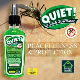 Laboratorios Francis Quiet! Repelente De Mosquitos E Insectos Rastreros