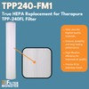Filter-Monster True HEPA Replacement Compatible with Therapure TPP240F Filter for