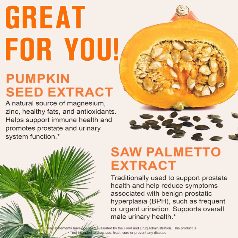 Hbikclyc Aceite Semilla Calabaza Y Saw Palmetto 300 Cpsulas
