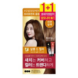 Elastine Salon de Color Hair Dye 2 packs (natural brown) / 엘라스틴 살롱드컬러 염모제 2입 (자연갈색)