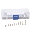 150Pcs Hex Socket Screw Nut Set Stainless Steel CorrosionResistant Industrial
