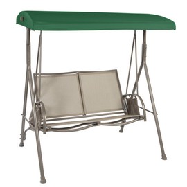 Garden Winds Replacement Canopy Top Cover for Garden Treasures SS-909E-1 Swing - RipLock 350 - Green