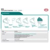 BYD 5 pcs BYD DE2322 N95 Protective Disposable Face Mask