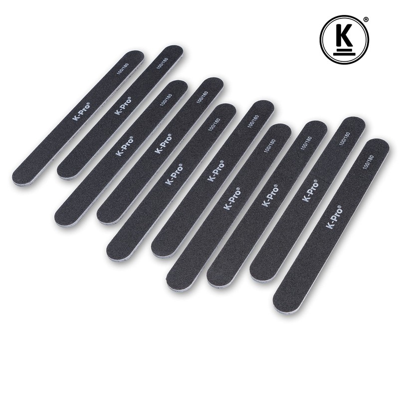 K-Pro Sandleaf Nail File - Professional Sandleaf File Set 100/180