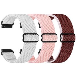 TumpCez Quick Release Watch Band - Choice of Width -18mm 19mm 20mm 22mm 24mm Watch Bands, Solo Loop Adjustable Elastic Nylon Watch Straps Replacement Wristband for Men Women