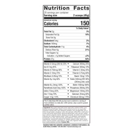 Bariatric Advantage High Protein Meal Replacement Drink Mix, Protein Powder Whey Isolate for Gastric Bypass and Sleeve Gastrectomy Patients, 27g Protein, Lactose Free - Chocolate - 28 Servings