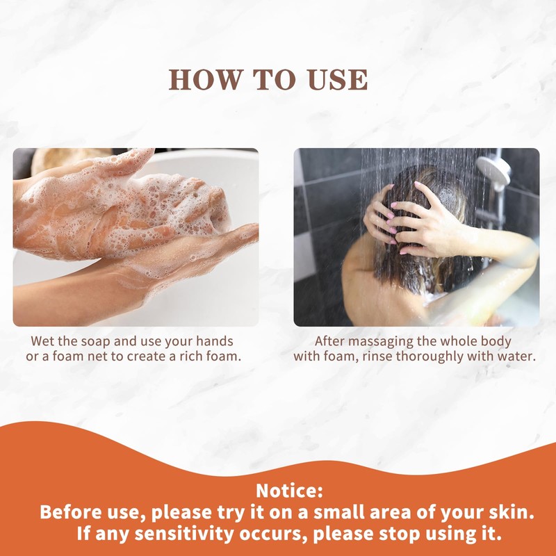 EUQEE Vitamin C Kojic Acid Soap, 5 oz Vitamin C