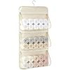 Hanging Purse Organizer Large Capacity Mesh Storage Bag With Hanger