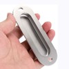 Bestgle 2 Pack Oval Flush Door Pull Handles Handles, Stainless