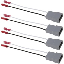 Fiegromech 72-7800 Car Speaker Wiring Harness,4PCS Vehicle Door Speaker Harness Adapter Compatible with Honda Accord Civic CRV CRX Fit Insight Element Pilot Odyssey Ridgeline Acura RL TL