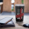 Elevator Mechanic American Flag, Elevator Mechanic Stainless Steel Insulated Tumbler