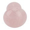 Scraping Stone Tool Mushroom Shape Pink Rose Quartz Gua Sha