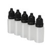 KEILEOHO 200 PCS 10ml Black Empty Dropper Bottles, Eye Empty