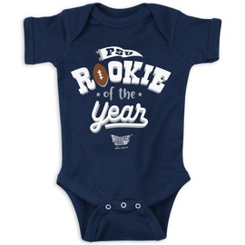 Rookie of The Year Baby Apparel for Penn State College Fans (NB-18M) (Navy Onesie, Newborn)