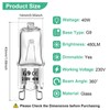 WinDerMo G9 Halogen Bulbs, Pack of 12, Halogen G9 40