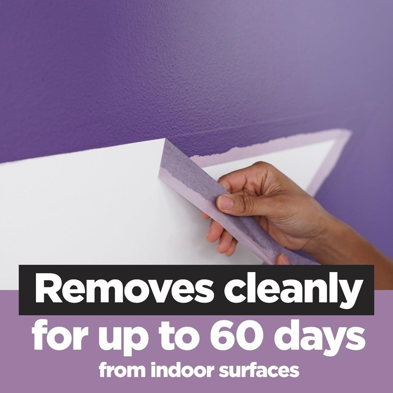 Scotch Delicate Surface Painter's Tape, Purple, Masking Tape Protects Delicate