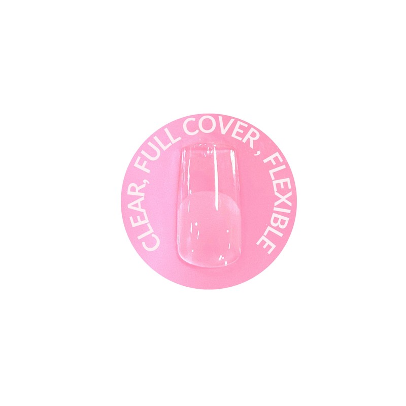 Sparkle & Co.Pink Box With Soft Gel Nail Tips -