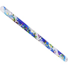 Jumbo Spiral Glitter Wand .12" Wonder Glitter Tubes for Kids (ONE Wand Color As Shown)