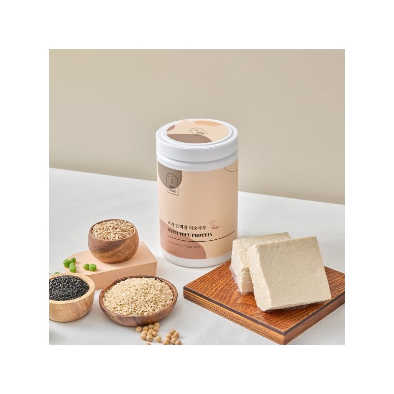 Mammake 비건 단백질 미숫가루 스파우트 파우치 40g 5개 Vegan Protein