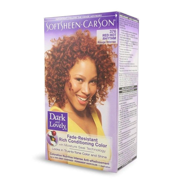 DARK&LOVELY Fade Resist Rich Conditioning Hair Color #376 Red Hot Rhythm