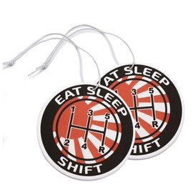 VmG-Store VmG-Store 2er Set Lufterfrischer Duftbaum Tuning frs Auto Duftspender Air Freshener Duft lustiger Anh?nger Design (170 Shift)