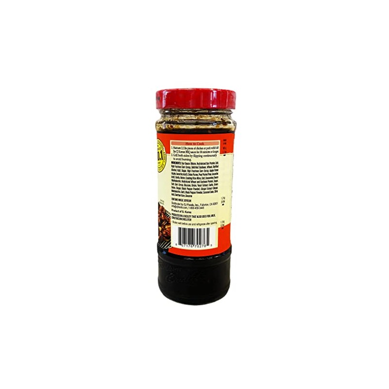 CJ Korean BBQ Chicken & Pork Marinade 16.93oz (4 Pack)