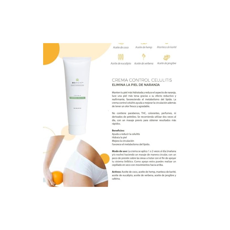 Crema para Celulitis y Flacidez Piel de Naranja 240 ml