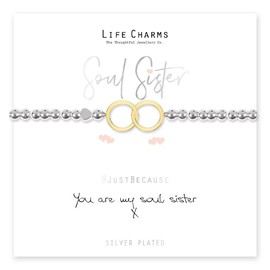 Life Charms You Are My Soul Sister bracelet